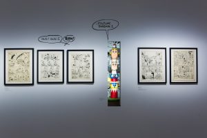 Exposition Uderzo comme une potion magique Musée Maillol Obelix Asterix