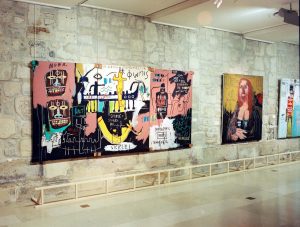 Installation view - Jean Michel Basquiat, Paintings - The Story of an Oeuvre - © Musée Maillol