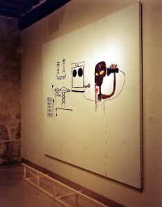 Installation view - Jean Michel Basquiat, Paintings - The Story of an Oeuvre - © Musée Maillol