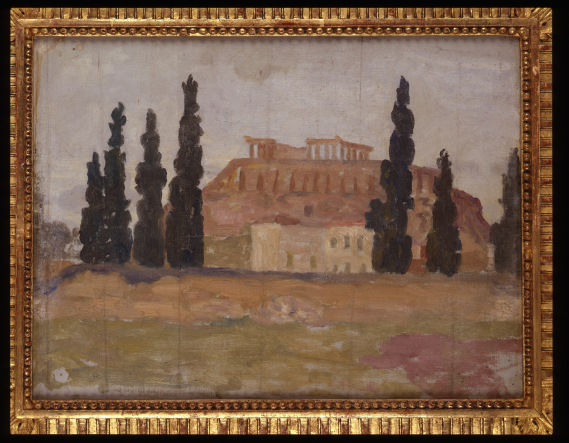 Aristide Maillol, Paysage de Grèce, l’Acropole