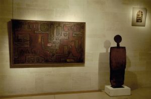 Vue d'exposition Le feu sous les cendres de Picasso à Basquiat 2005 Musée Maillol