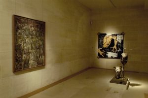 Vue d'exposition Le feu sous les cendres de Picasso à Basquiat 2005 Musée Maillol