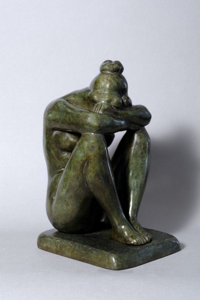 Aristide Maillol, « La Nuit », 1902. Bronze, 19,2 x 11,2 x 16 cm, Paris, Fondation Dina Vierny – Musée Maillol