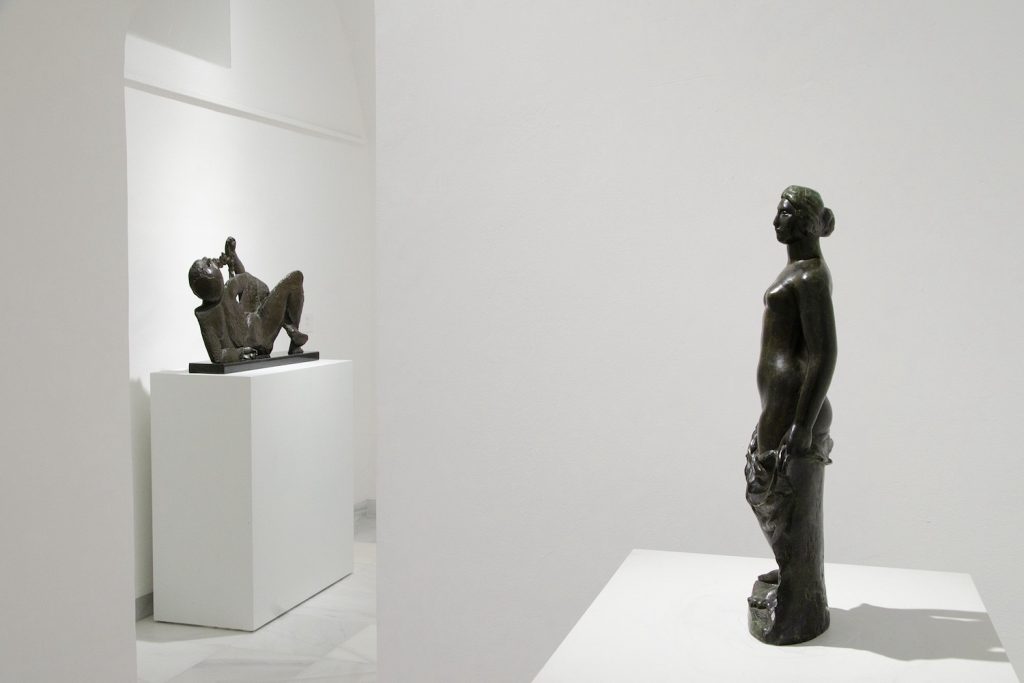 Vue d’exposition Maillol - Manolo. La escultura pura © Galería Leandro Navarro